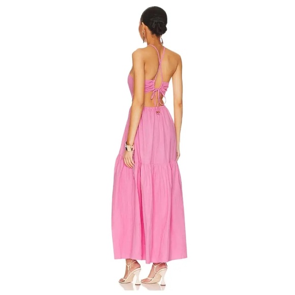 Revolve L*SPACE JAIDE DRESS IN GUAVA LARGE NWT - Picture 5 of 16